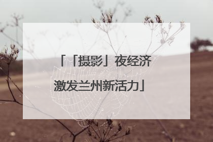 「摄影」夜经济激发兰州新活力