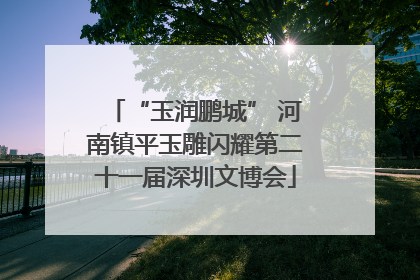 “玉润鹏城” 河南镇平玉雕闪耀第二十一届深圳文博会