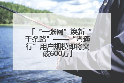 “一张网”焕新“千条路”——“粤通行”用户规模即将突破600万