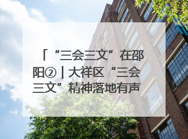 “三会三文”在邵阳②｜大祥区“三会三文”精神落地有声 以实干实绩助力区域高质量发展