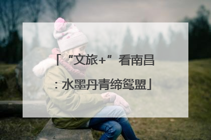 “文旅+”看南昌：水墨丹青缔鸳盟