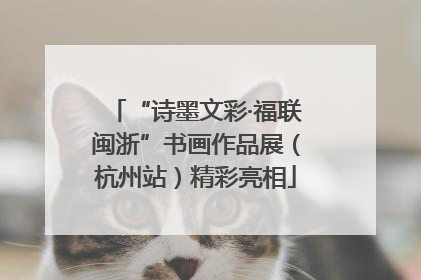 “诗墨文彩·福联闽浙”书画作品展（杭州站）精彩亮相