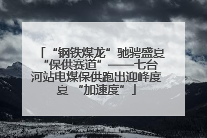 “钢铁煤龙”驰骋盛夏 “保供赛道”——七台河站电煤保供跑出迎峰度夏 “加速度”