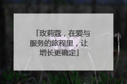 玫莉蔻，在爱与服务的旅程里，让增长更确定