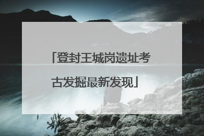 登封王城岗遗址考古发掘最新发现