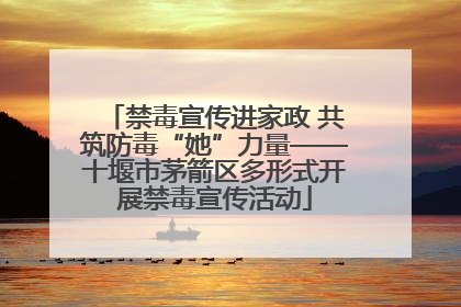 禁毒宣传进家政 共筑防毒“她”力量——十堰市茅箭区多形式开展禁毒宣传活动