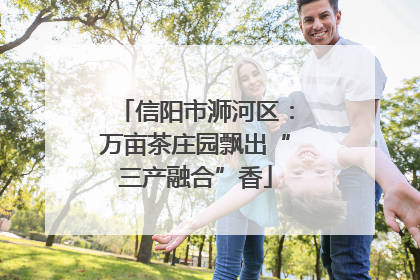 信阳市浉河区：万亩茶庄园飘出“三产融合”香