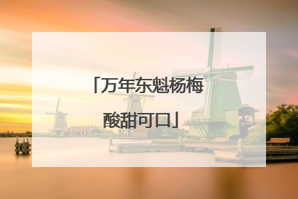 万年东魁杨梅 酸甜可口