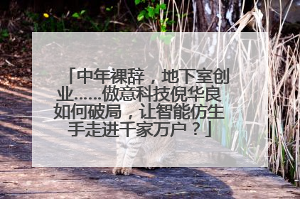 中年裸辞，地下室创业……傲意科技倪华良如何破局，让智能仿生手走进千家万户？