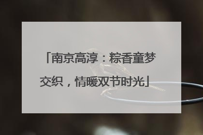 南京高淳：粽香童梦交织，情暖双节时光
