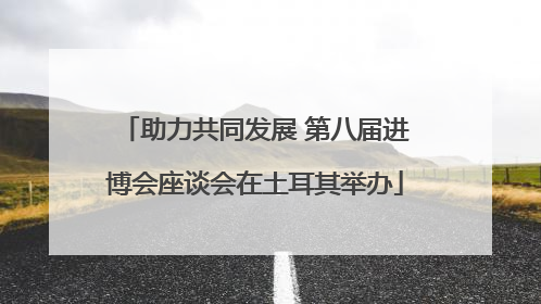 助力共同发展 第八届进博会座谈会在土耳其举办