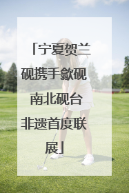 宁夏贺兰砚携手歙砚 南北砚台非遗首度联展