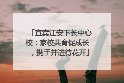 宜宾江安下长中心校：家校共育促成长，携手并进待花开
