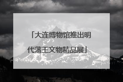 大连博物馆推出明代藩王文物精品展