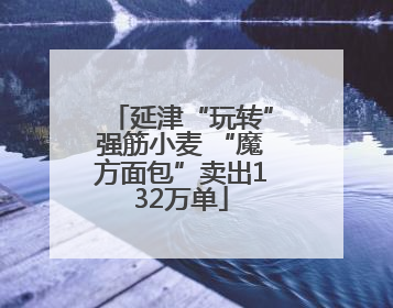 延津“玩转”强筋小麦 “魔方面包”卖出132万单