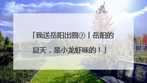 我送岳阳出圈⑦丨岳阳的夏天，是小龙虾味的！