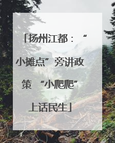 扬州江都：“小摊点”旁讲政策 “小爬爬”上话民生