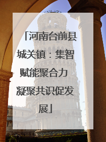 河南台前县城关镇：集智赋能聚合力 凝聚共识促发展