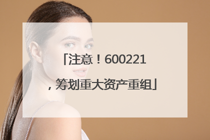 注意！600221，筹划重大资产重组
