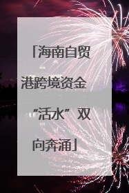 海南自贸港跨境资金“活水”双向奔涌