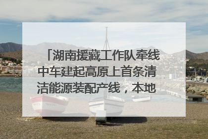 湖南援藏工作队牵线中车建起高原上首条清洁能源装配产线，本地大学生成车间检验员