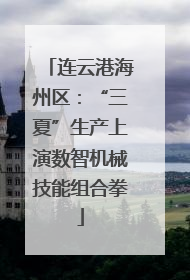 连云港海州区：“三夏”生产上演数智机械技能组合拳