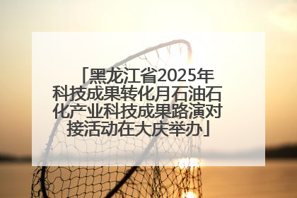 黑龙江省2025年科技成果转化月石油石化产业科技成果路演对接活动在大庆举办